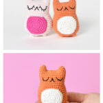 Tiny Cat Amigurumi Free Crochet Pattern