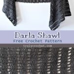 Crochet Darla Shawl – Free Crochet Pattern