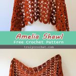 Amelia Shawl – Free Crochet Pattern