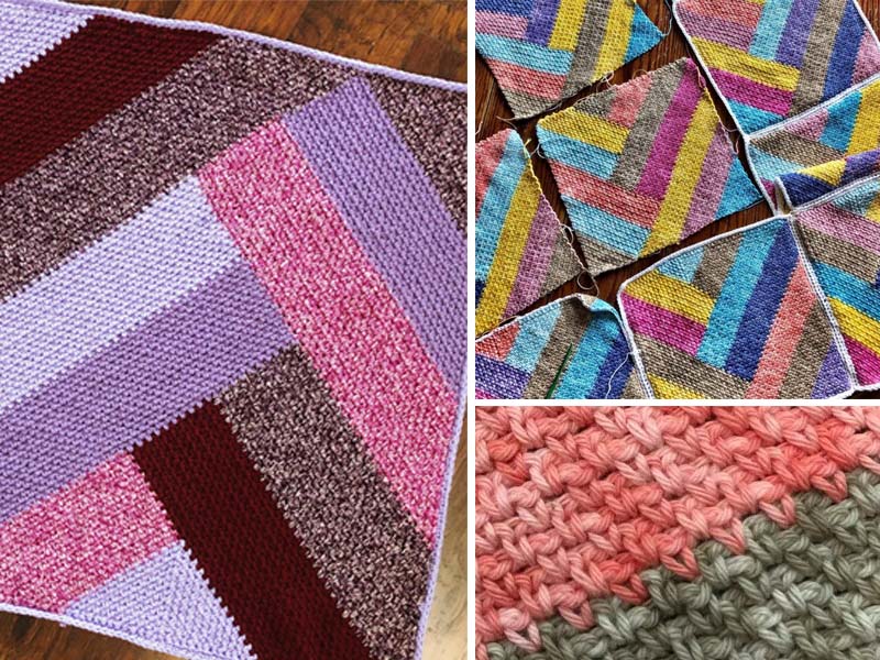 French Braid Blanket Free Crochet Pattern