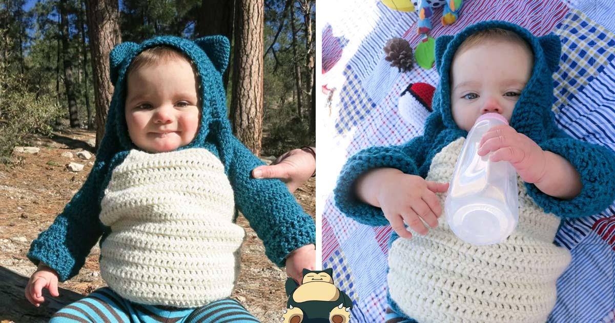 Snorlax Hoodie Mod For Baby Free Pattern