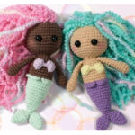 Little Mermaid Amigurumi Crochet Free Pattern