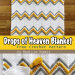 Drops of Heaven Blanket Free Crochet Pattern