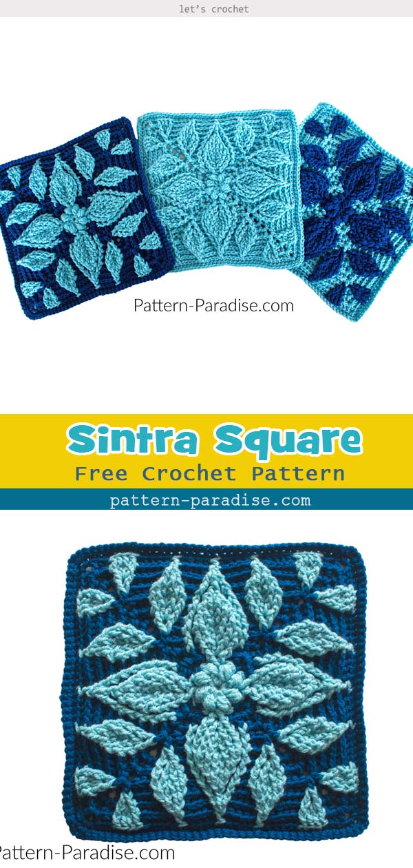 Sintra Square Free Crochet Pattern