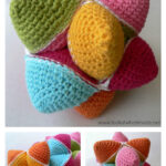 Amish Puzzle Star Ball Free Crochet Pattern