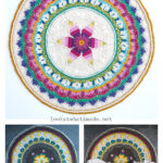 Camping in Cornwall Rug Crochet Free Pattern