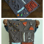 Crochet Fidget Sensory Blanket Free Pattern