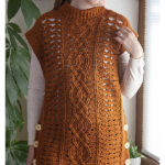 Midtown Mantle Tunic Free Crochet Pattern