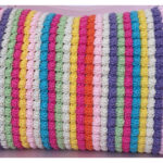 Rainbow Pops Pillow Free Crochet Pattern
