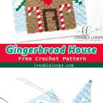 Christmas Gingerbread House Graph Free Crochet Pattern