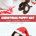 Amigurumi Christmas Puppy Free Crochet Pattern