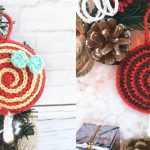Christmas ornament “Berry Lollipop” Candy Free pattern
