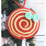 Christmas Candy Ornaments Free Crochet Pattern
