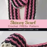 Crochet Skinny Scarf Free Pattern