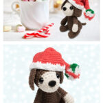 Amigurumi Christmas Puppy Free Crochet Pattern