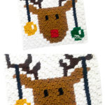 Crochet Christmas Rudolph the Reindeer Free Pattern