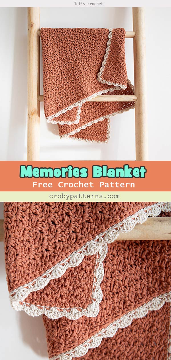 Simple Memories Blanket Free Crochet Pattern