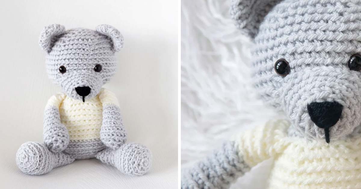 Crochet Teddy Bear – Free Pattern