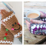 Easy Fingerless Gloves Crochet Free Pattern