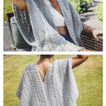 Summertime Kimono Wrap Crochet Free Pattern