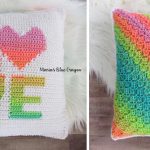 Crochet Love Pillow free Pattern