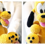 Baby Pluto Dog Amigurumi Free Crochet Pattern