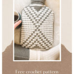 Hot Water Bottle Cover Free Crochet Pattern