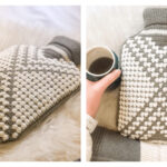 Hot Water Bottle Cover Free Crochet Pattern