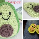 Avocado Amigurumi Crochet Free Pattern