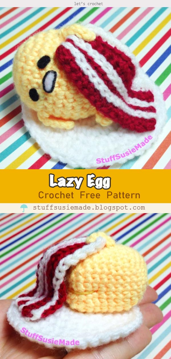 Lazy Egg Crochet Free Pattern