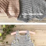 Baby Romper Bjorn Free Crochet Pattern
