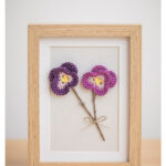 Amor-Perfeito Flower Free Crochet Pattern