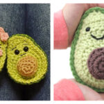 Avocado Amigurumi Crochet Free Pattern