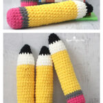Crochet Plush Pencils Free Pattern