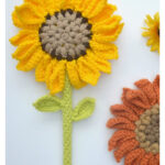 Crochet Sunflower Free Pattern