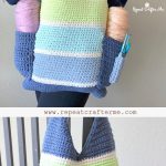 Crochet Tall Tote Bag Free Pattern