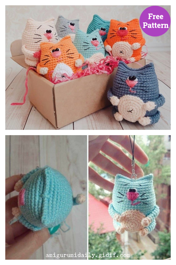 Amigurumi Cat Free Crochet Pattern