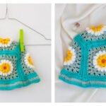 Daisy Flower Bucket Hat Crochet Pattern