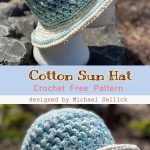 2 Sun Hat Free Crochet Pattern