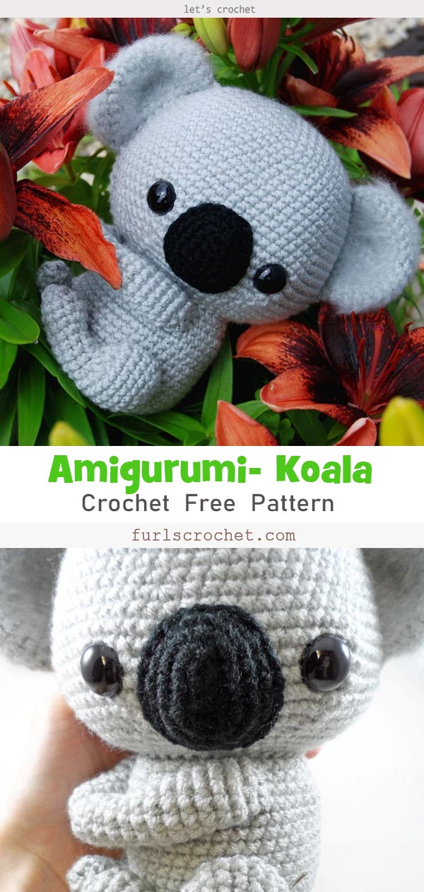 Amigurumi Koala Crochet Free Pattern