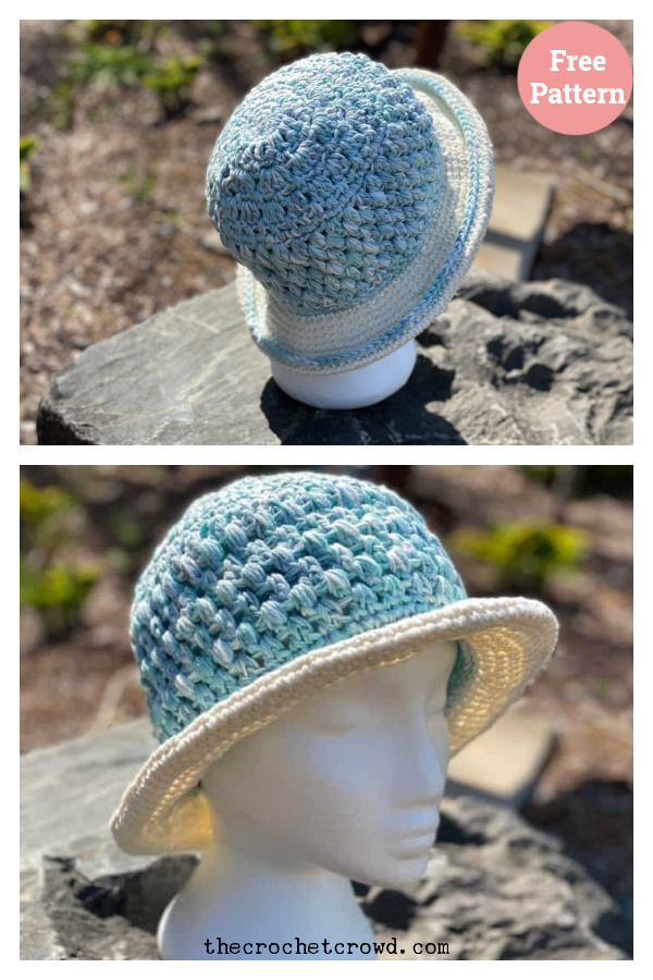 Cotton Sun Hat Free Crochet Pattern