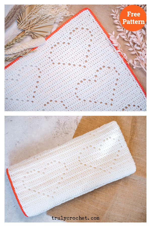 My Love Baby Blanket Free Crochet Pattern