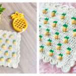 Pineapple Lovey Free Crochet Pattern