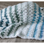 Tributary Baby Blanket Free Crochet Pattern