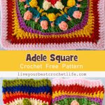 Adele Square Free Crochet Pattern
