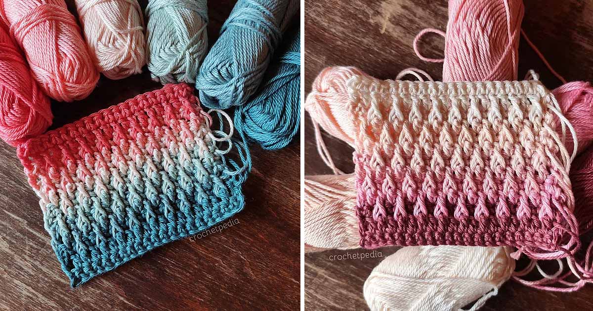 Alpine Stitch Tutorial Free Crochet Pattern