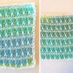 Tunisian Fancy Lace Square Free Crochet Pattern