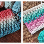 Alpine Stitch Free Crochet Pattern and Video Tutorial