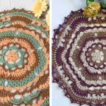 Royal Crown  Mandalas Crochet Free Pattern