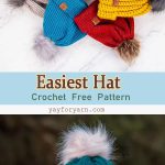 Easiest Hat Free Crochet Pattern